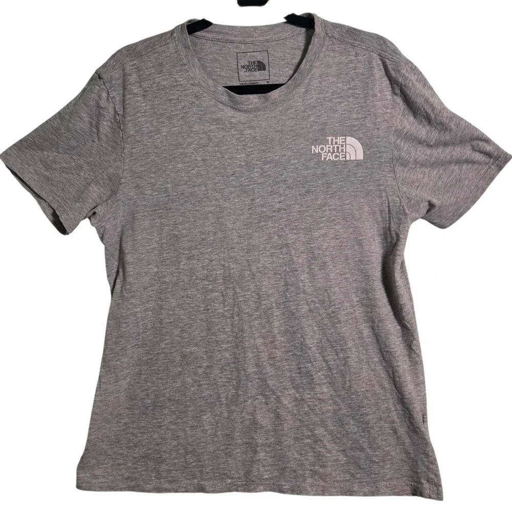 The North Face‎ Mens Heather Grey Graphic T-Shirt Fine Alpine Equipment Size M